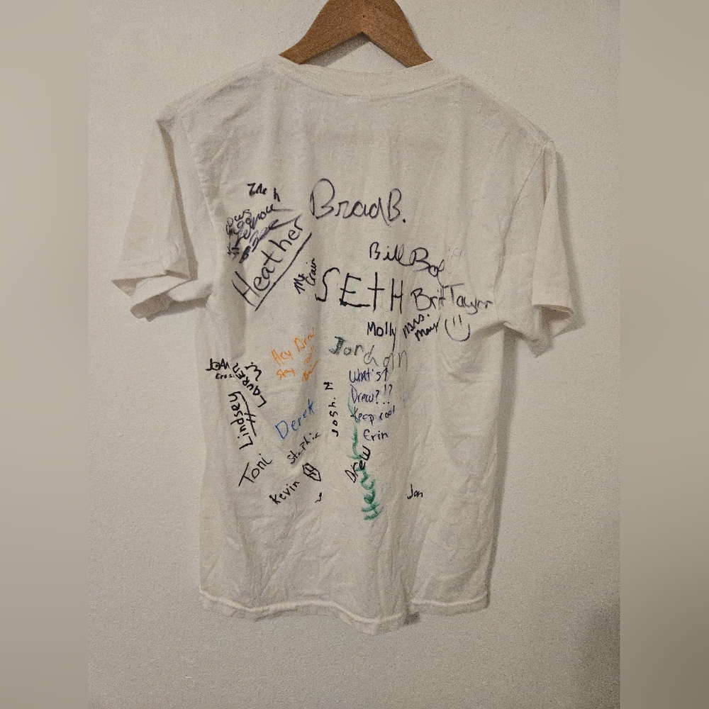 Vintage D.A.R.E. lllinois State Police Logo T Shirt Mens Small No Tag 90s Drug - Picture 2 of 6